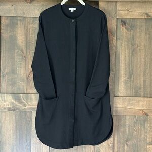 J.Jill Women’s Long Sleeve Button Down Tunic Sweater